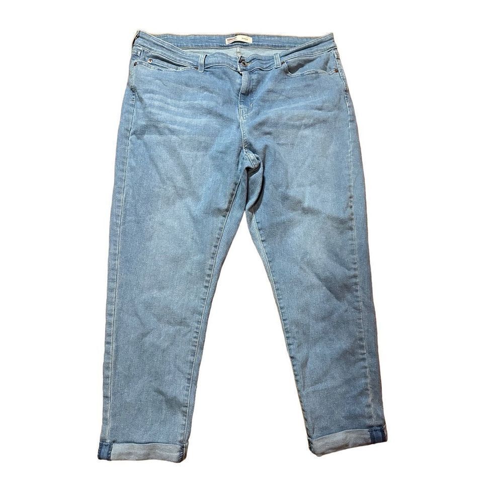 Levi's Womens Mid Rise‎ Boyfriend Jean Sz W35